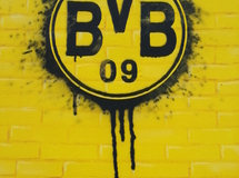 Wandmalerei, Wandbemalung, Wandgemälde, Wandbild, Fassadenmalerei, Fassaden, Bilder, Fassaden, Gestaltung, Street Art, Graffiti, BVB, Champions League 2013, Marco Reus, Borussia, PUMA, smart art, Airbrusher Martin Dippel, Dortmund